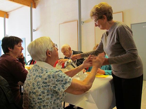 Ziekenzorg Antwerpen Linkeroever - Viering dag van chronisch zieke mensen in de Sint-Anna-ten-Drieënkerk, Antwerpen Linkeroever